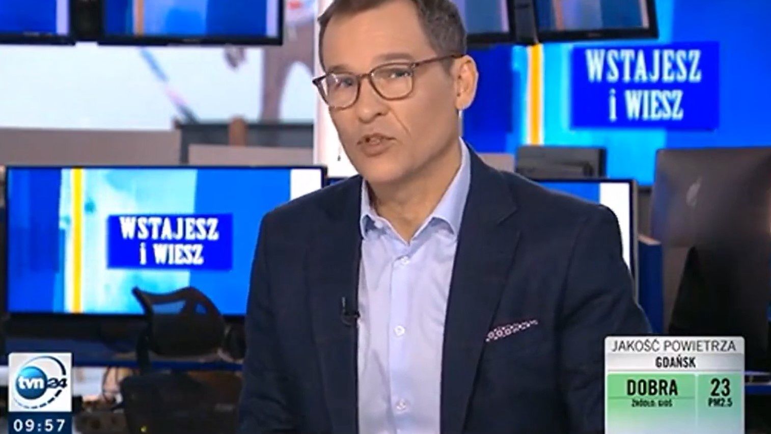 Screen z profilu TVN24 na Twitterze