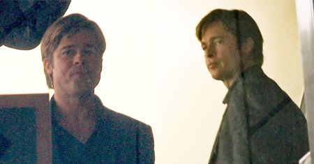 Brad Pitt ZGOLIŁ BRODĘ! (ZDJĘCIA)