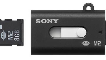 Dwa razy większa karta Memory Stick Micro (M2) 1