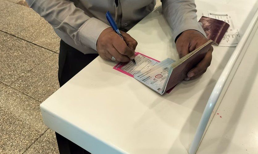 Długopisy są w punktach odprawy w Egipcie towarem deficytowym