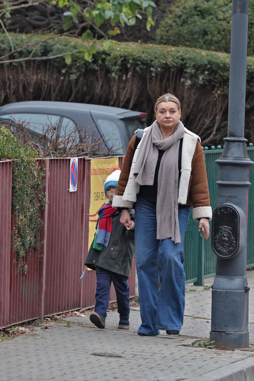 Ostrowska-Królikowska wywiązuje się z obowiązków babci