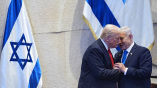 "Silny, odważny i genialny". Trump nawołuje do głosowania na Netanjahu