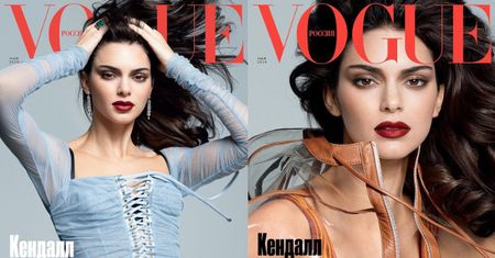 "Drapieżna" Kendall Jenner pozuje dla rosyjskiego "Vogue'a"