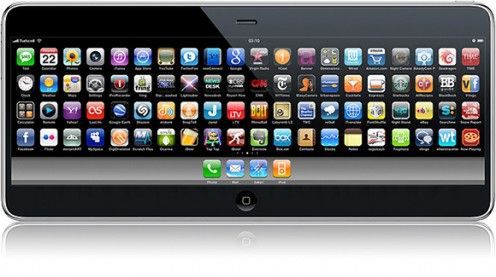 Applemania: Panoramiczny iPhone 4G - koncepcja