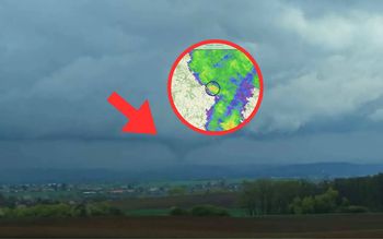 60 km od granicy. Wykrył ją polski radar. Wieści o trąbie w Czechach