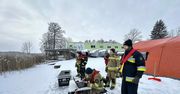 Podlasie: Nie ma bezpiecznego lodu. Strażacy ćwiczyli na jeziorze Wigry