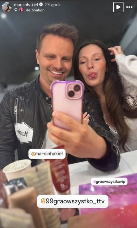 Marcin Hakiel i Dominika Serowska