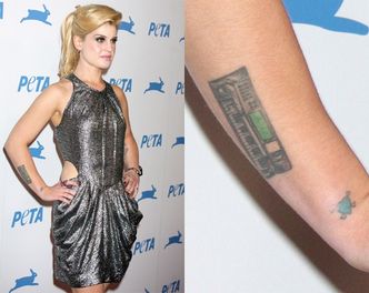 Kelly Osbourne usuwa tatuaże!