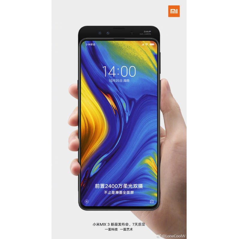 #wSkrócie: Xiaomi Mi MIX 3 na zdjęciach, data prezentacji nowych iPadów i stawki licencyjne za aplikacje Google'a 2
