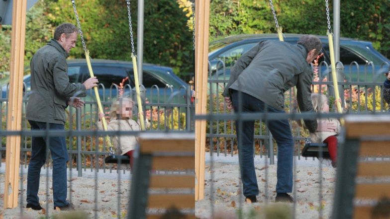 Donald Tusk z wnuczką