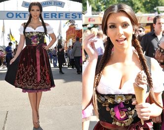 Kim Kardashian na Oktoberfest! (ZDJĘCIA)