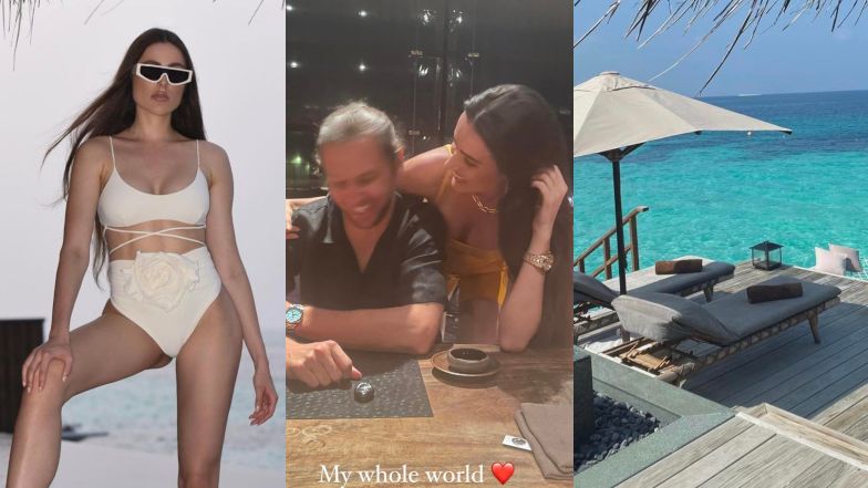 Grzegorz Krychowiak i Celia Junat na wakacjach na Malediwach