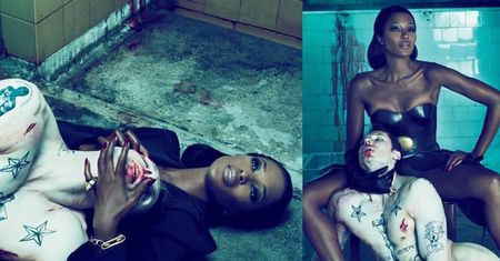 Naomi Campbell maltretuje mężczyznę! (ZDJĘCIA)