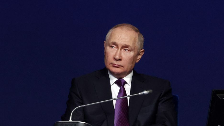 Russian President Putin attends the 10th National Congress of Judges in Moscow
epa10335935 Russian President Vladimir Putin attends the 10th National Congress of Judges, in Moscow, Russia, 29 November 2022.  EPA/VALERIY SHARIFULIN / KREMLIN POOL / SPUTNIK MANDATORY CREDIT 
Dostawca: PAP/EPA.
VALERIY SHARIFULIN / KREMLIN POOL / SPUTNIK
