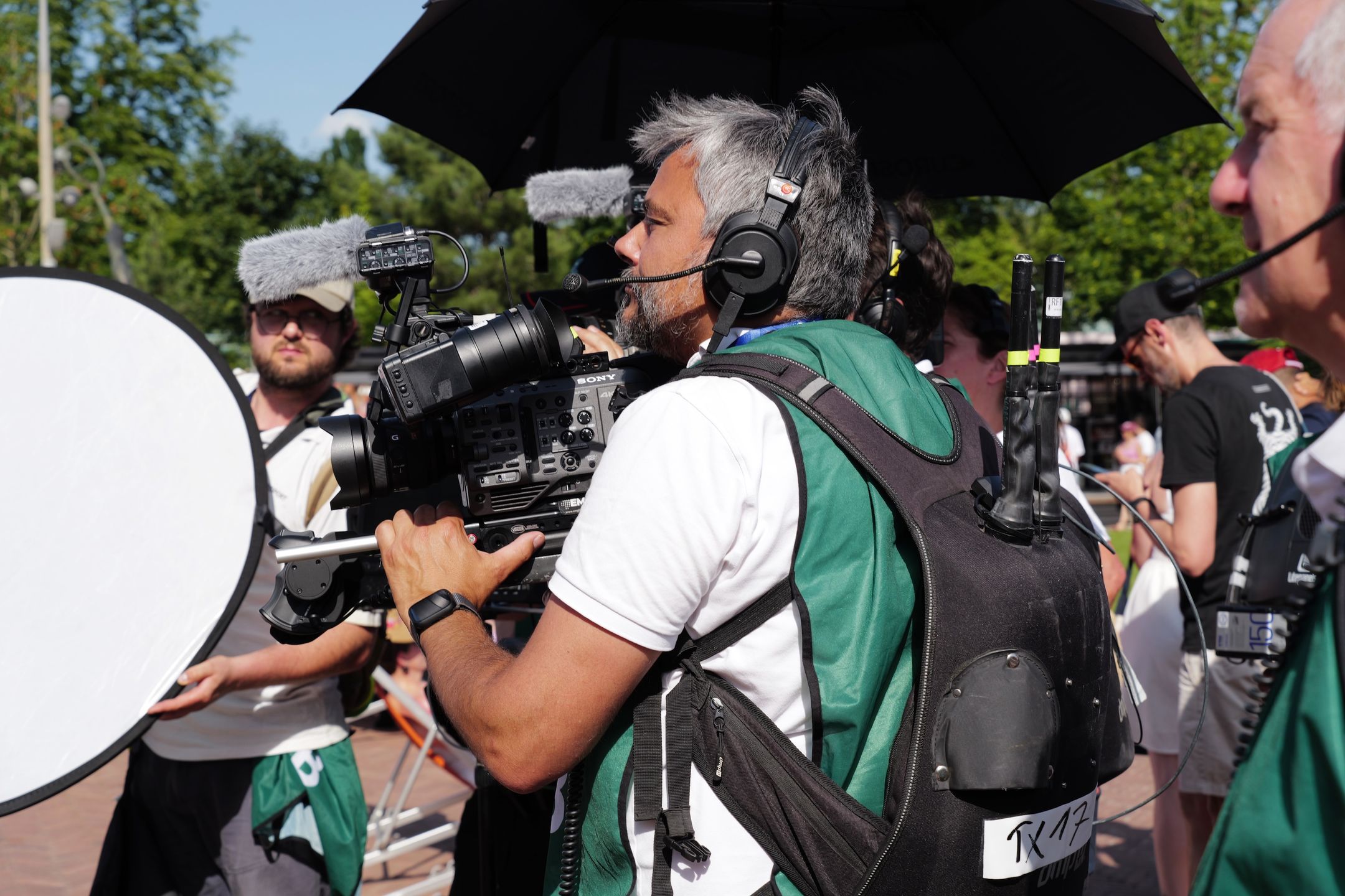 Studio TNT Sports na Roland Garros