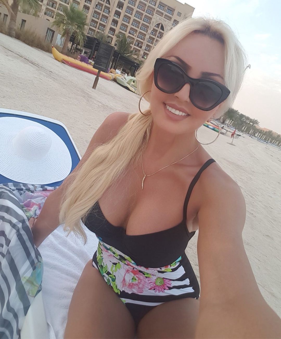 Teresa Werner na plaży, fot. Instagram.com/teresa_werner_official