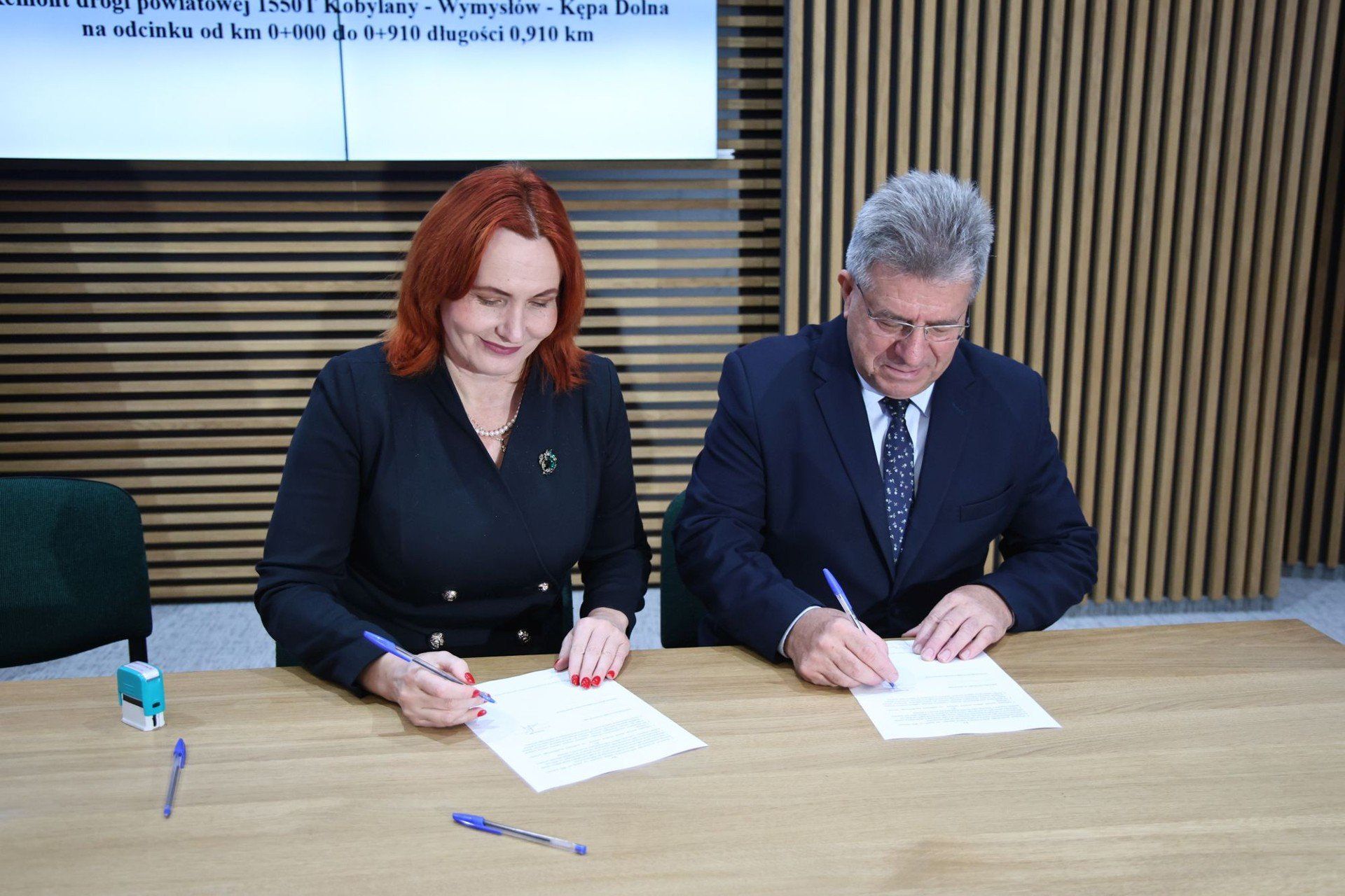 Małgorzata Jalowska, wicestarosta opatowski.