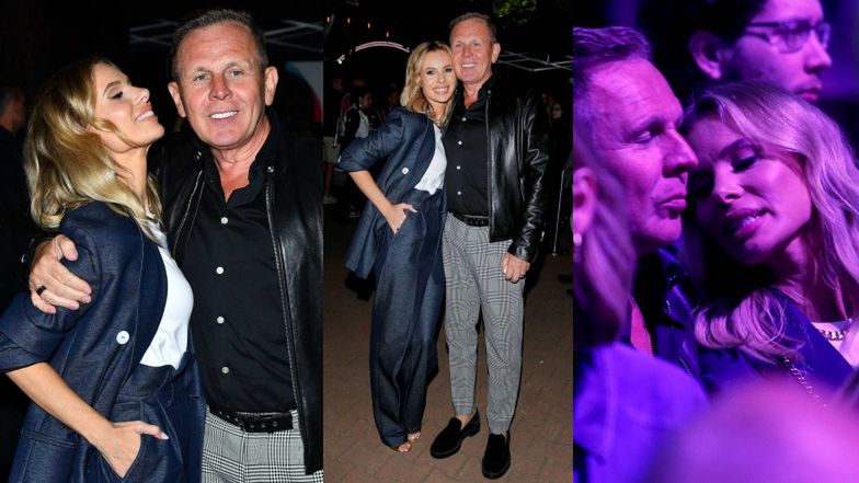 Izabela Janachowska z mężem na festiwalu w Sopocie