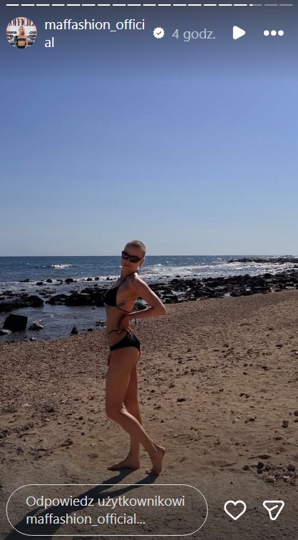 Maffashion na plaży w Grecji