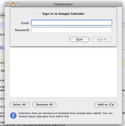 Google Calendar i Apple iCal zsynchronizowane 1