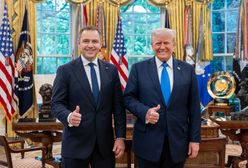 Wizyta Nawrockiego w USA. "Głębokie spory w podzielonej Polsce"