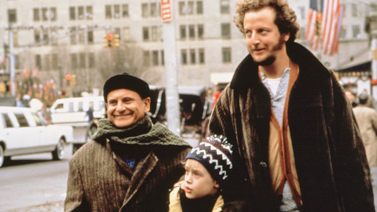 Joe Pesci (z lewej) w filmie "Kevin sam w Nowym Jorku"