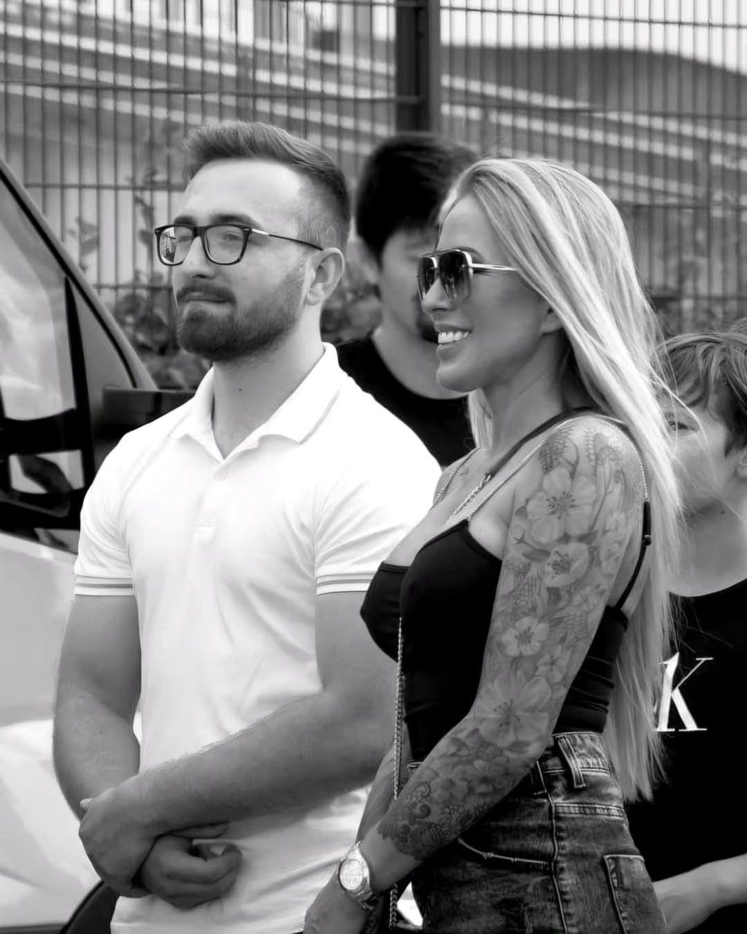 Sylwia Peretti z synem