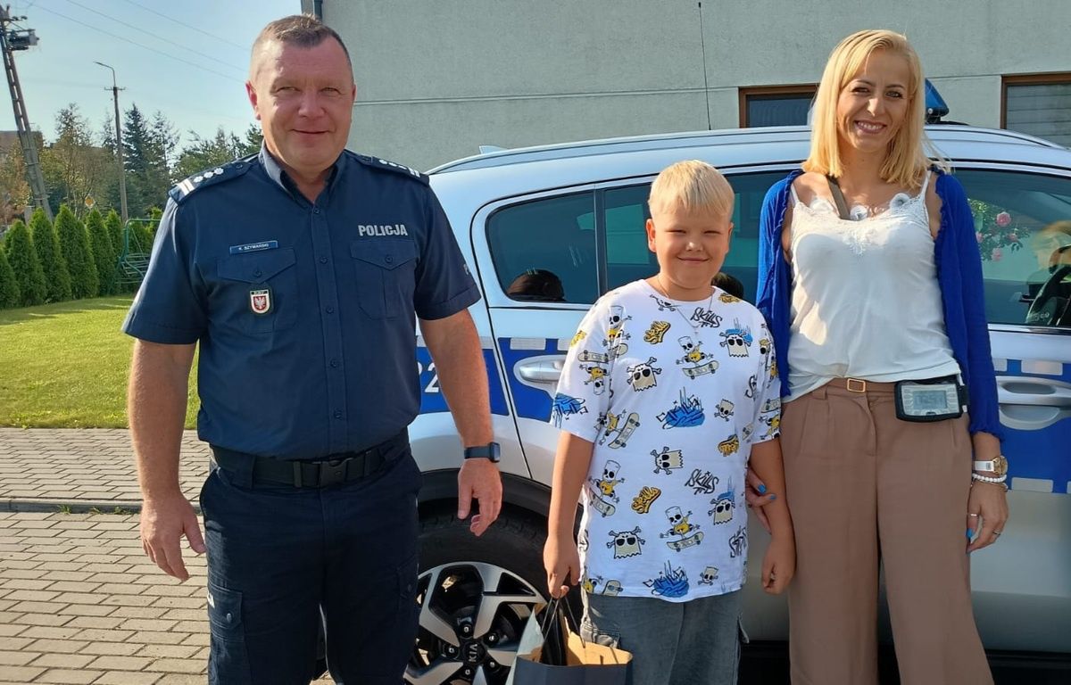 10-latek uratował mamę