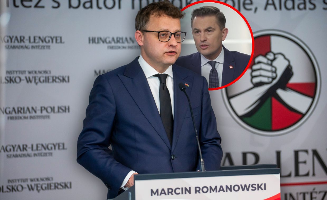 Romanowski w Budapeszcie. Wiceminister: "Coś się z nim dzieje"