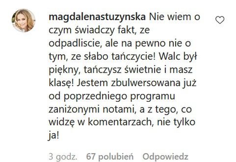 Magda Stużyńska nie kryje emocji