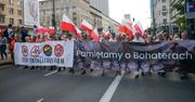 Kontrowersyjny baner na marszu w Warszawie. Czarzasty mówi o polityce PiS