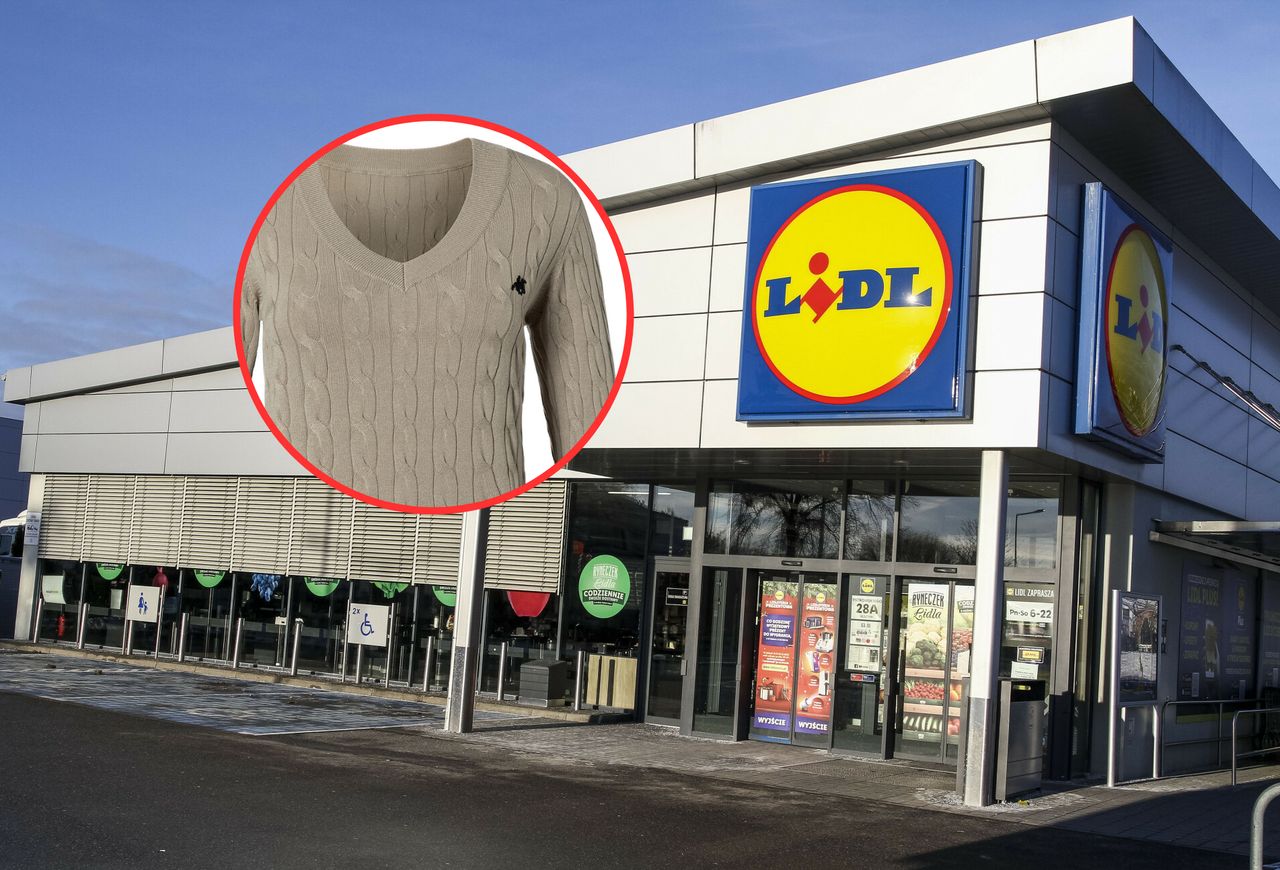 Lidl sprzedaje sweter o kultowym kroju 