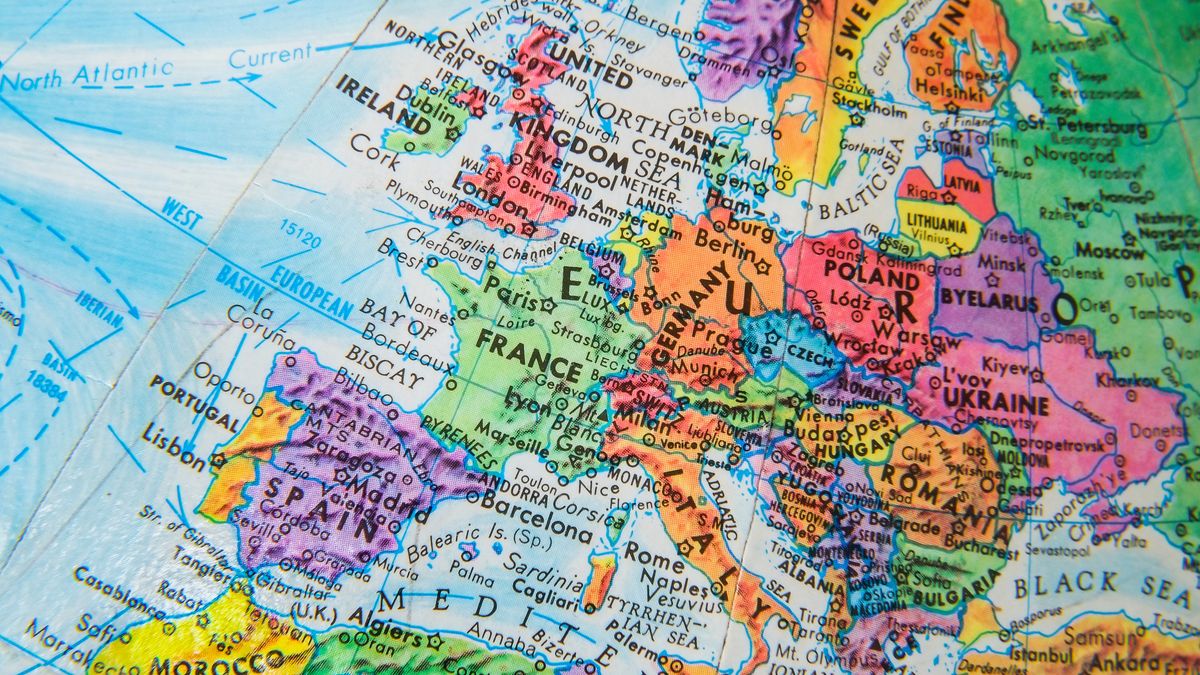 Mapa Europy