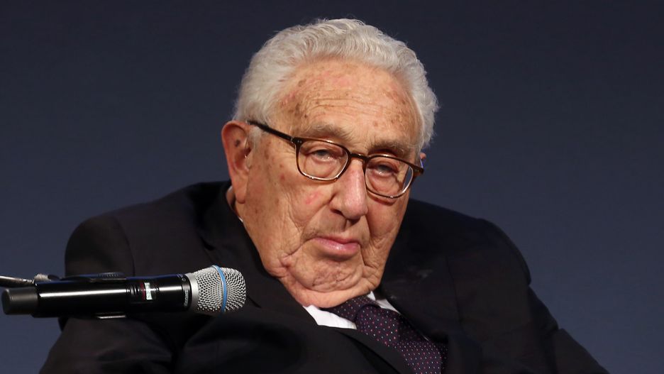 Na zdjęciu Kissinger w Berlinie podczas wizyty w 2021 r.