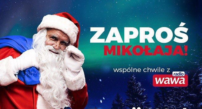 Radio Wawa ze świąteczną akcją „Zaproś Mikołaja”