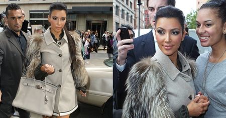 Kim Kardashian w futrze! NATURALNYM?