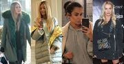 Najmodniejsze kurtki zimowe w stylizacjach celebrytek