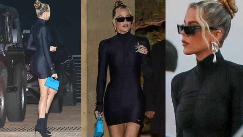 Khloe Kardashian zachwyca sylwetką w kusej mini