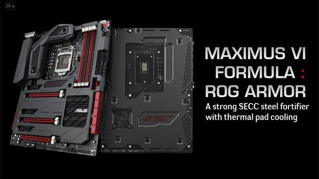ASUS ROG Maximus Vi Formula płyta główna slajd