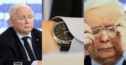 Perypetie Jarosława Kaczyńskiego na konferencji: złośliwy telefon, krótka drzemka i ZEGAREK DO GÓRY NOGAMI (ZDJĘCIA)