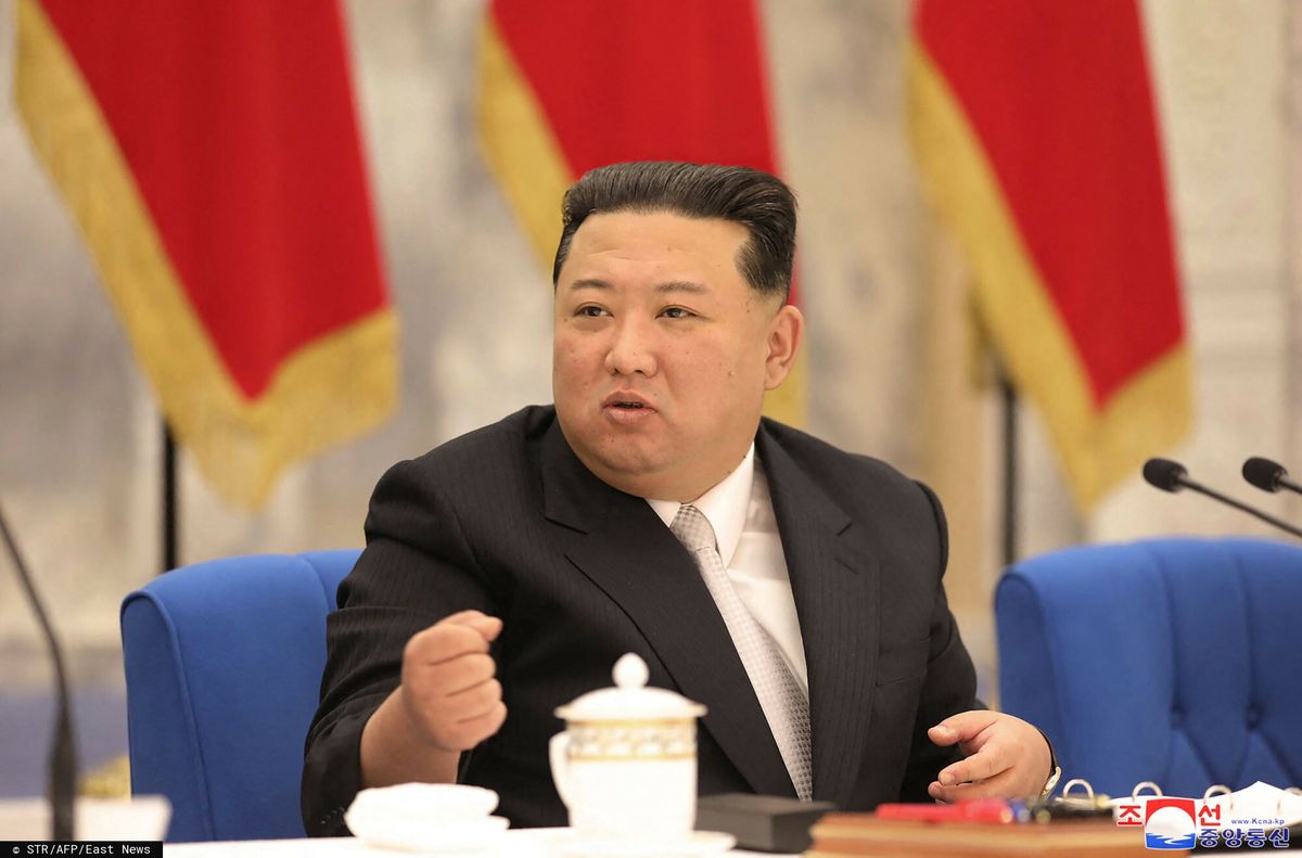 Północnokoreański dyktator Kim Dzong Un 