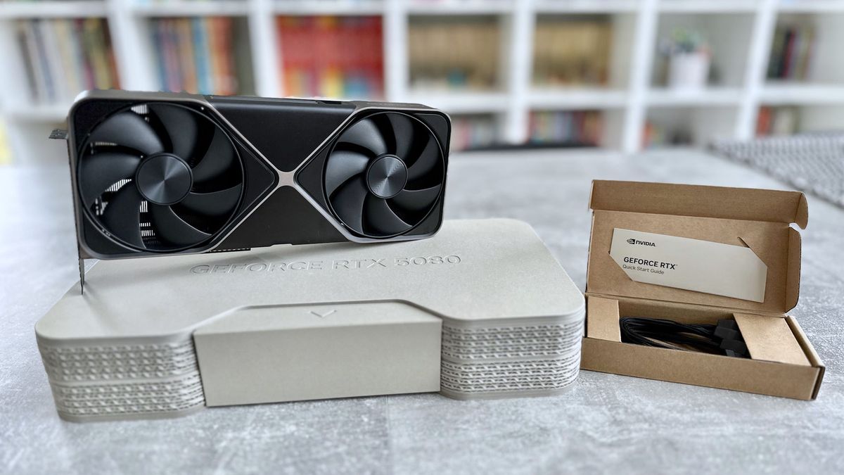 Karta graficzna GeForce RTX 5080 w wersji Founders Edition