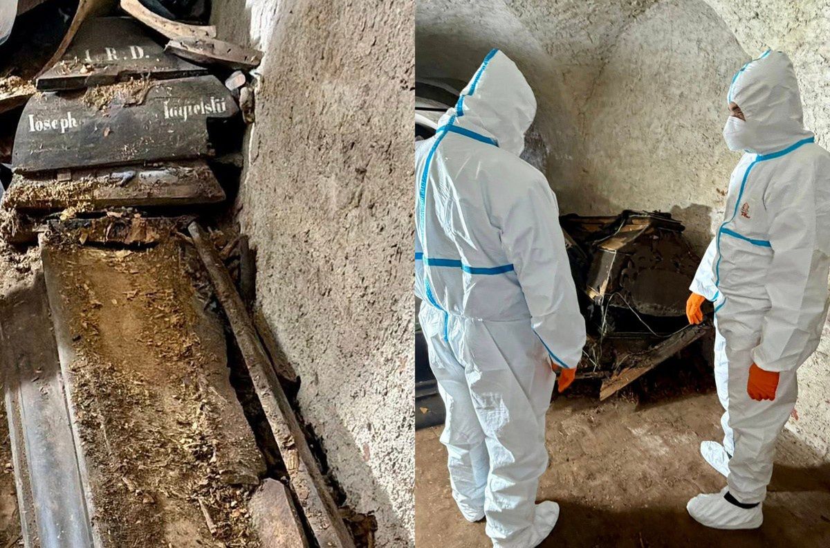 Unikatowe znaleziska w katedrze. Towarzyszyły duchownym w ostatniej drodze