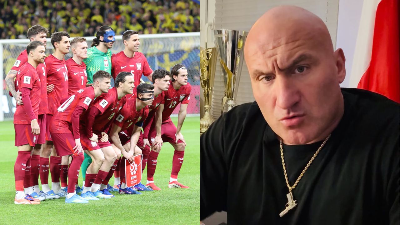 Marcin Najman GORZKO ocenia porażkę Polski ze Szwecją. "Tego nie jestem w stanie zrozumieć"