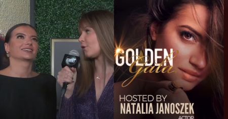 Natalia Janoszek przedstawia dowód na to, że nie "dokleiła się" do wideo promującego event w Los Angeles. Ale wątpliwości są nadal...