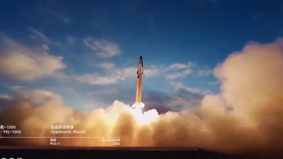 Chińska rakieta YKJ-1000