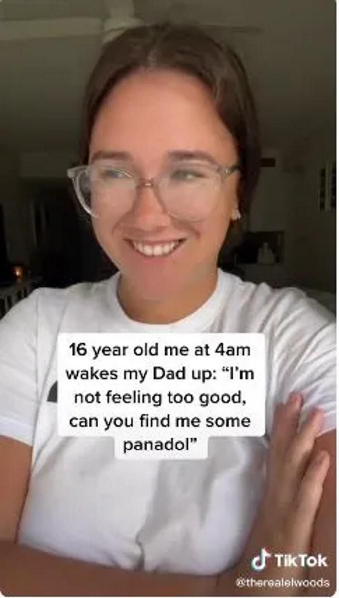 &quot;Poprosiłam tatę o środki przeciwbólowe, ponieważ bolał mnie brzuch&quot;