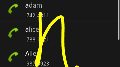 Obsługuj smartfona za pomocą gestów! 1