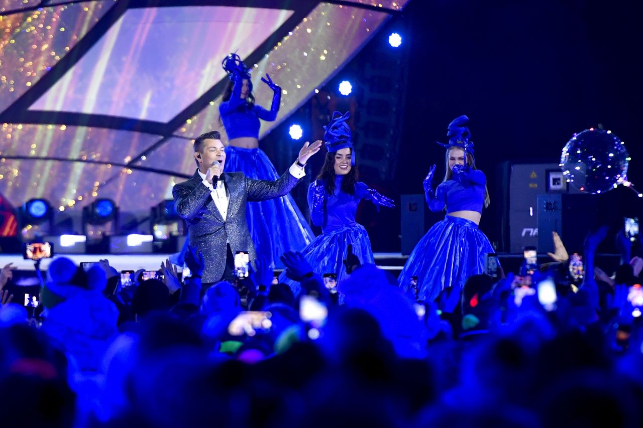 Zenek Martyniuk podczas koncertu w Zakopanem
