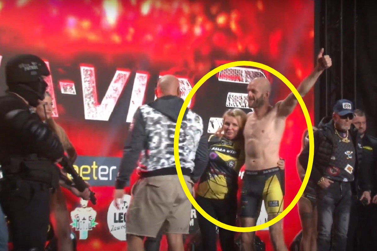 Szczena obściskiwał się z partnerką przed MMA-VIP 3